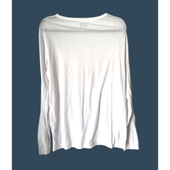 32 Degrees Heat Long-Sleeve White Crew Neck Shirt L - Picture 2 of 6